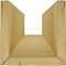 Ekena Millwork 3-Sided (U-beam) Hand Hewn Endurathane Faux Wood Ceiling Beam, Premium Aged, 8"W x 4"H  x 10'L BMHH3C0080X040X120ZD - alternate 6